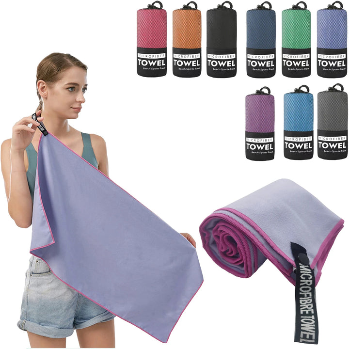 Quick-Dry Sports Towel – 40x80cm for Camping, Gym, Yoga & Outdoor Use
