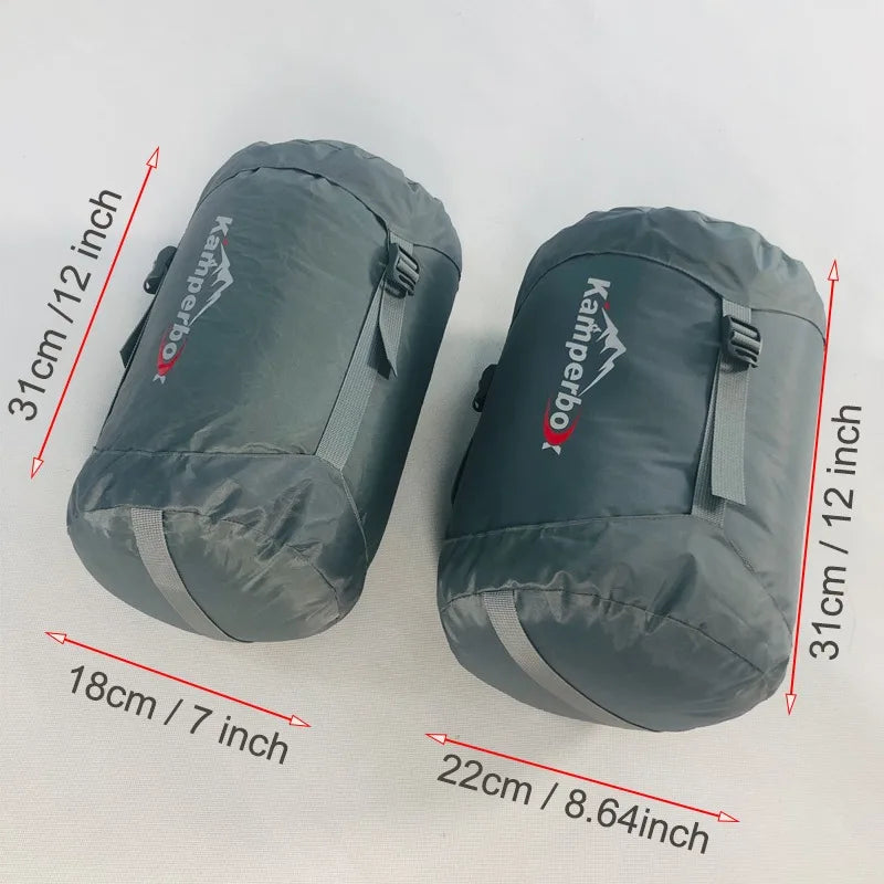 Winter Down Sleeping Bag - Lightweight Low-Temp Camping Bag