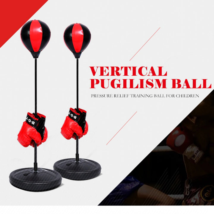 Children's Adjustable Boxing Set with Gloves