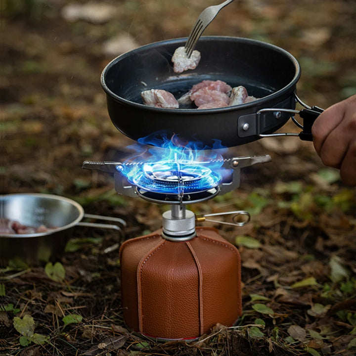 Portable Outdoor Camping Gas Stove with Storage Bag