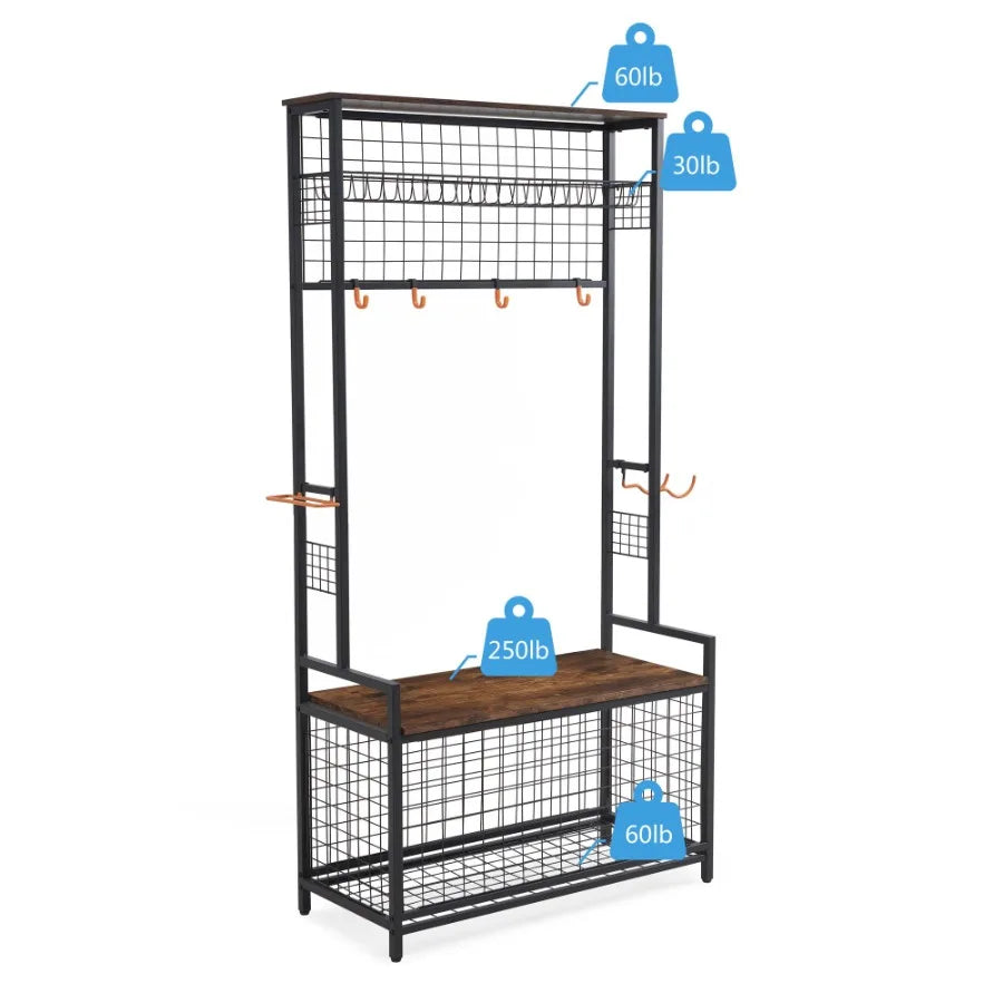 Garage Ball & Sports Equipment Organizer with Baskets