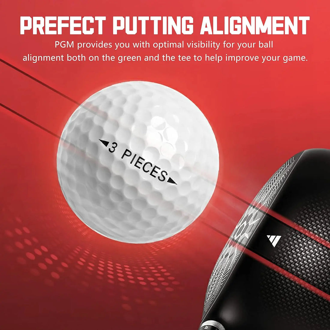 Three-Layer Premium Performance Golf Balls