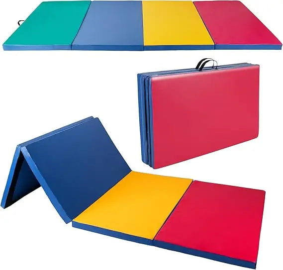 4'x10'x2" Folding Gymnastics Exercise Mat