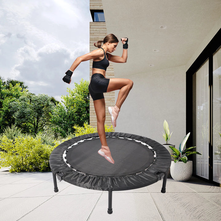 Foldable Mini Fitness Trampoline for Adults