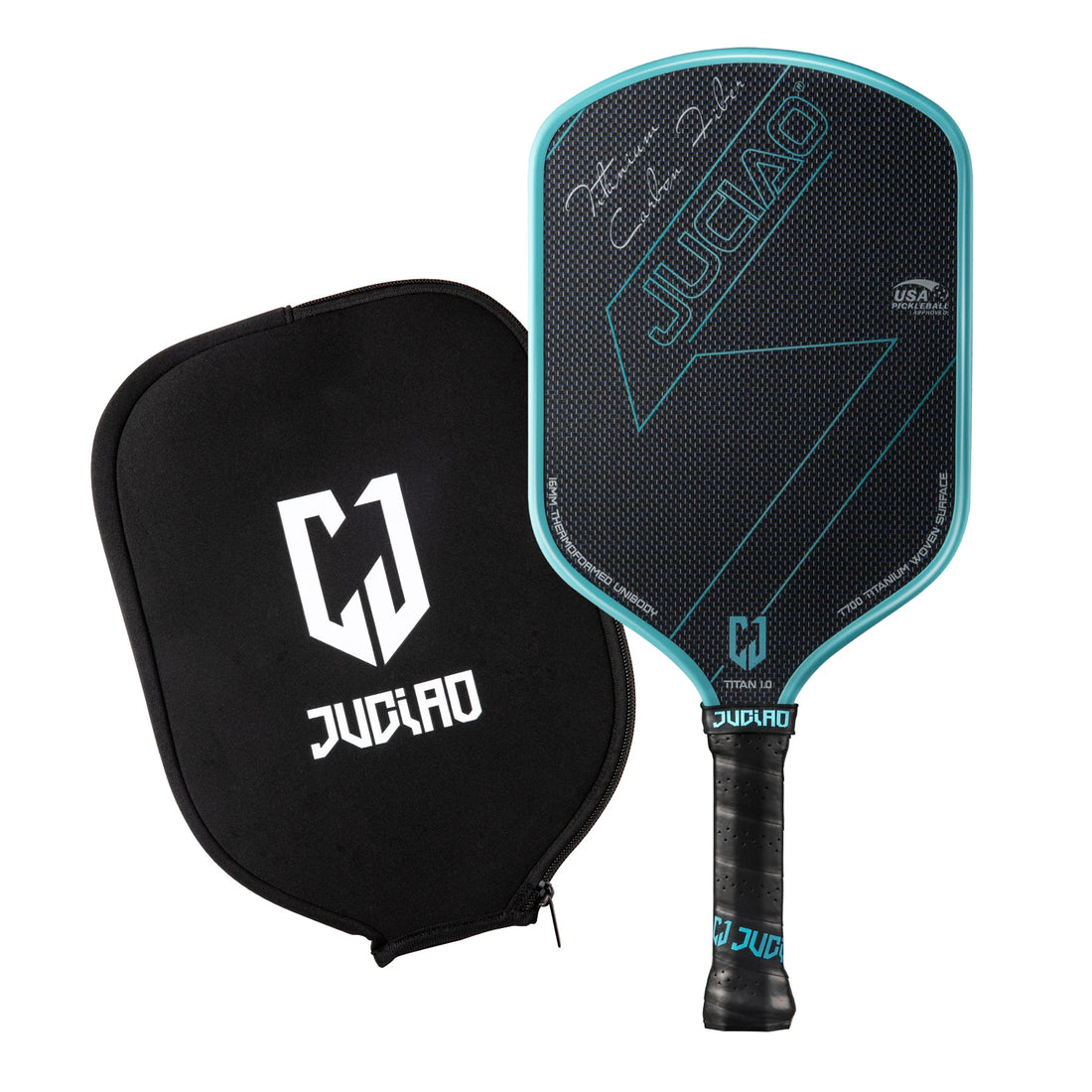 JUCIAO T-Titanium Carbon Fiber Pickleball Paddle