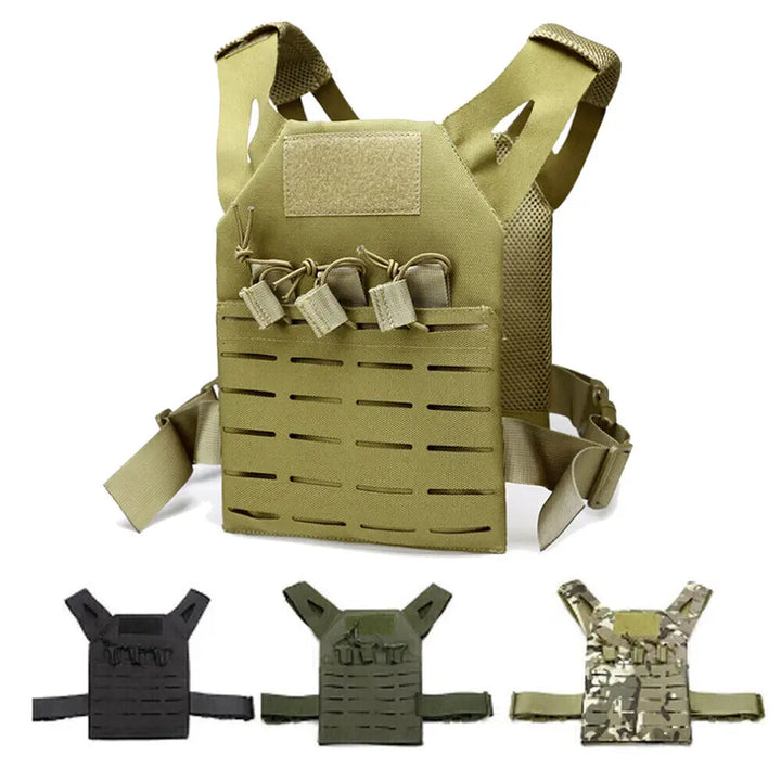 Kids Tactical Combat Vest - Military Molle Waistcoat