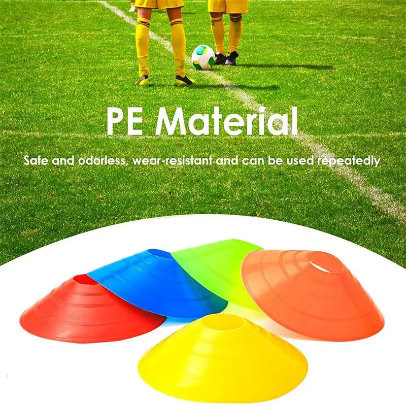 10/15/20/25pcs Agility Disc Cone Set with Holder