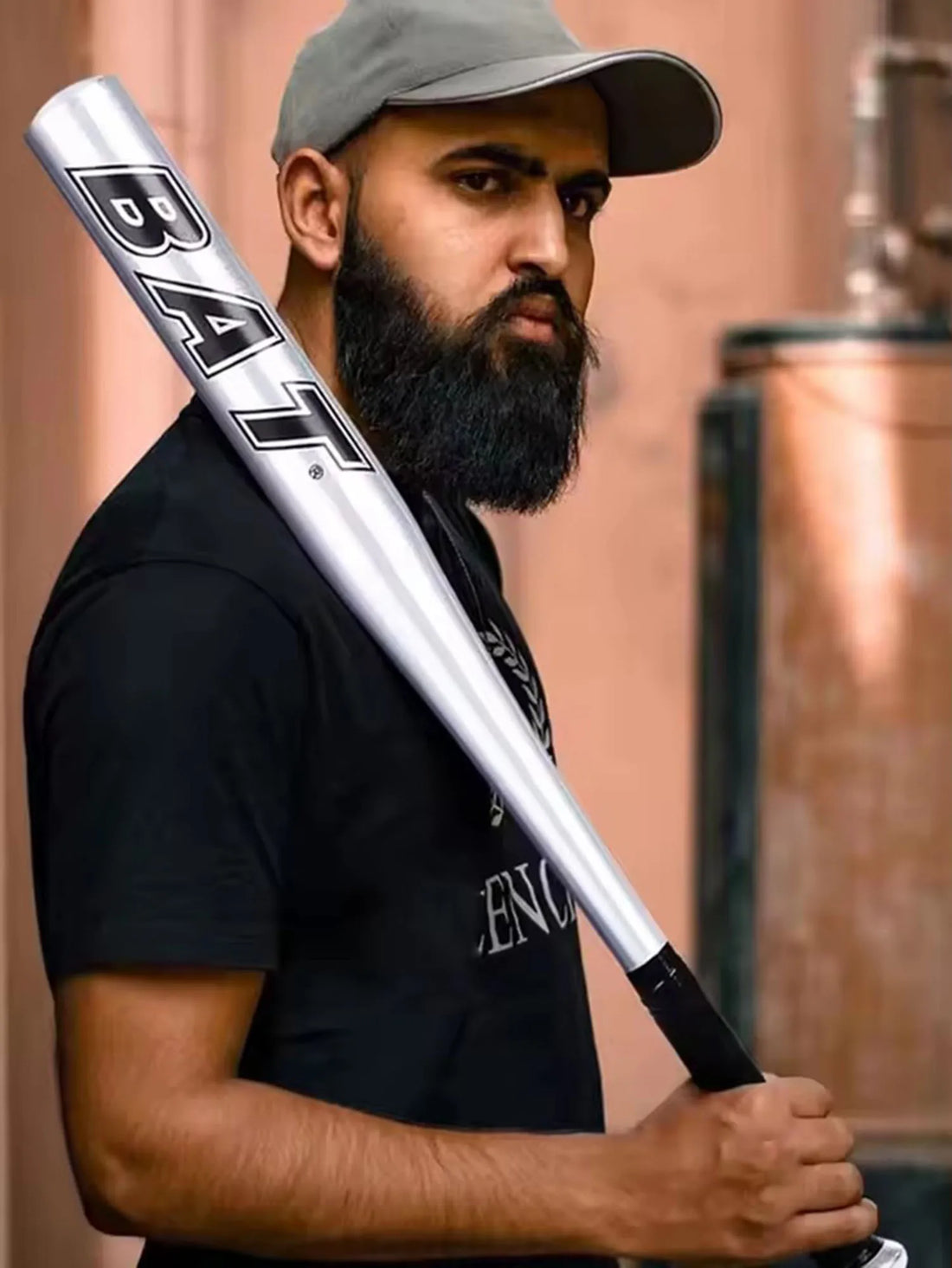 51cm Aluminum Alloy Baseball Bat – Youth & Self-Defense