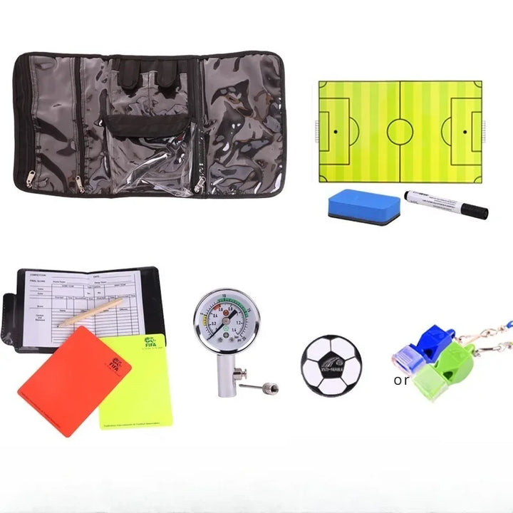 Professional Referee Wallet – Portable Soccer Match Equipment Bag
