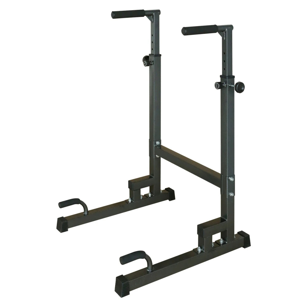 Power Tower Dip Station with Adjustable Bench & Pull-Up Bar