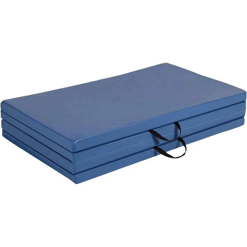 4'x10'x2" Folding Gymnastics Exercise Mat