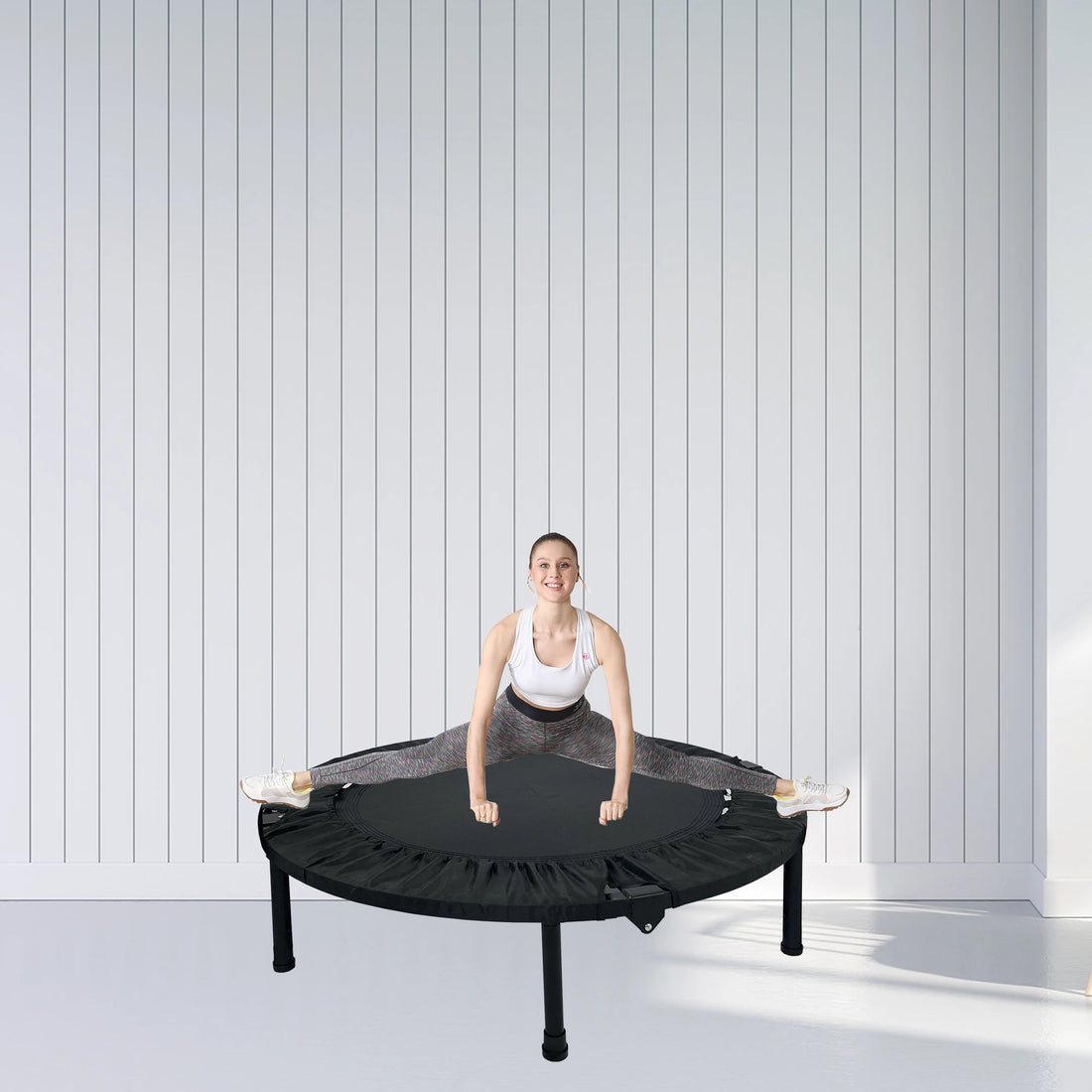 Foldable Mini Fitness Trampoline for Adults