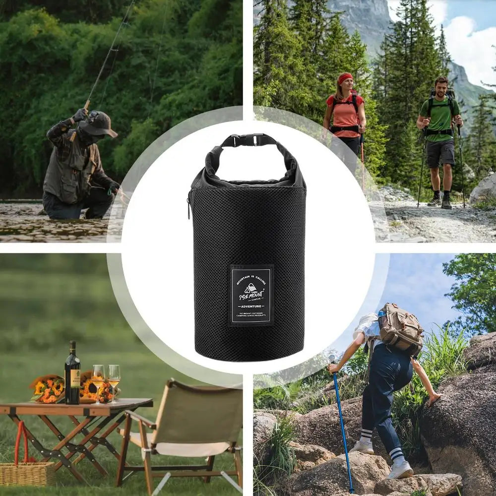 Portable Outdoor Drawstring Berry Picking Bag
