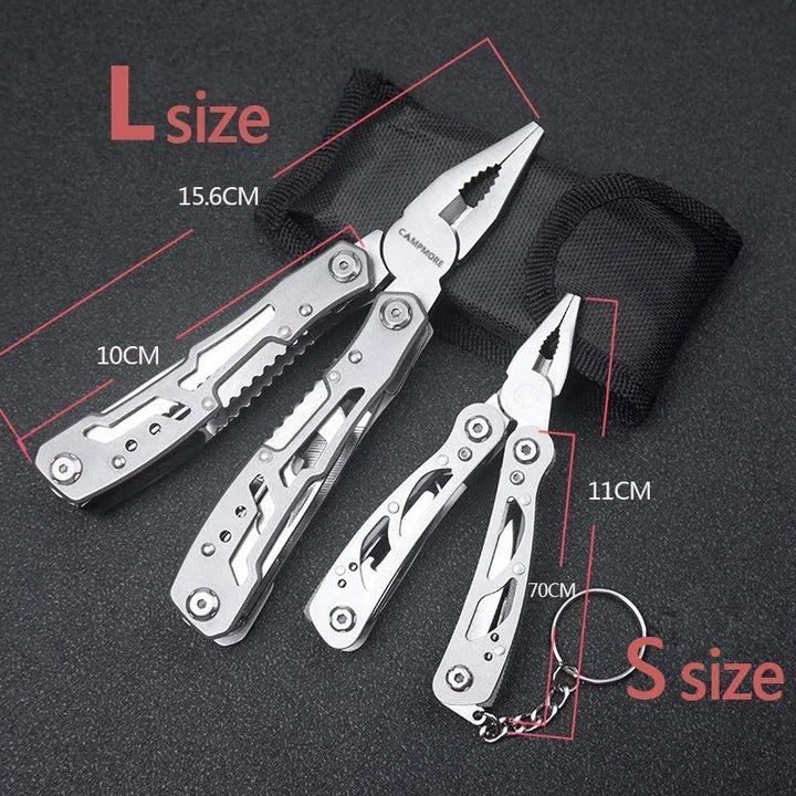 Outdoor Multitool Folding Survival Knife & Pliers