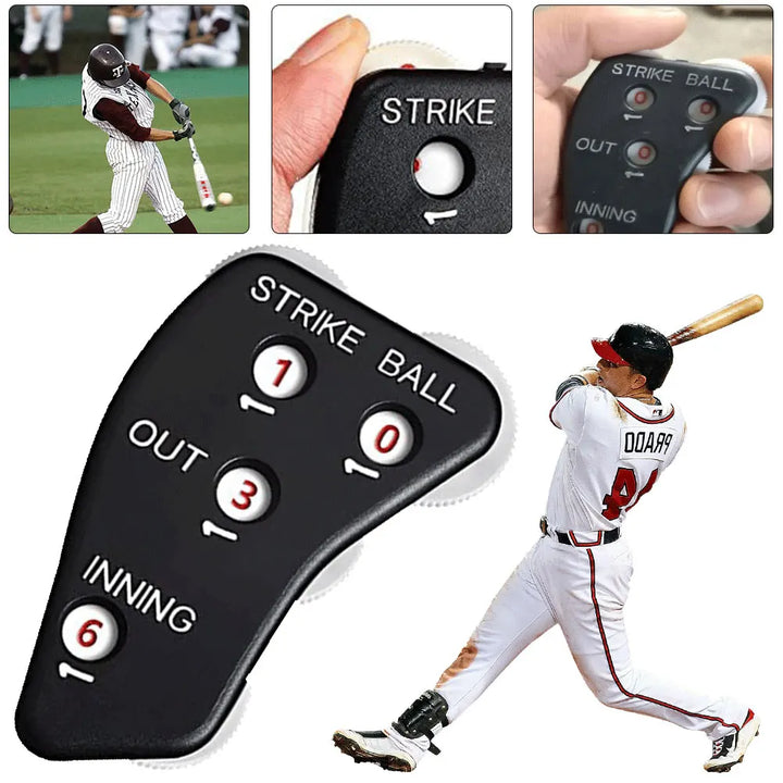4-Wheel Handheld Baseball Score Counter